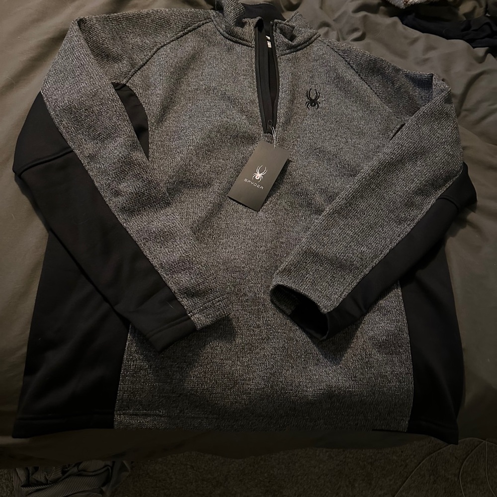 Men’s Spyder 1/4 Zip NWT